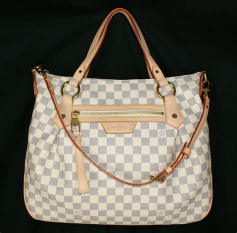 LOUIS VUITTON Damier Azur Evora MM 1355200 